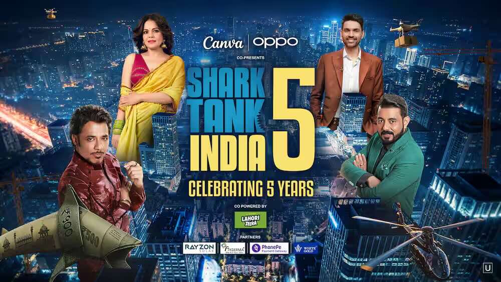 Shark Tank India 5 17th March 2026 Full Episode | Sony TV poster image on Desi Tashan