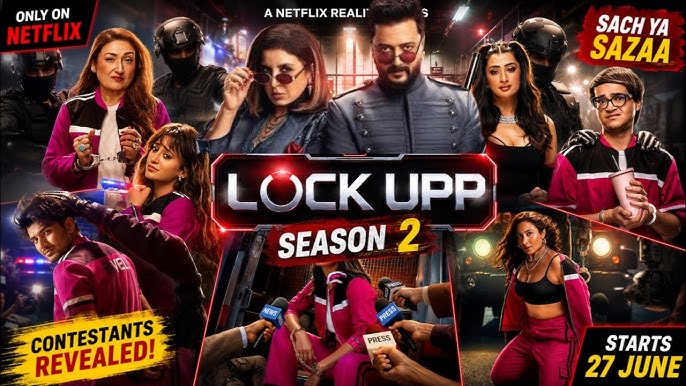 Lock Upp: Sach Ya Sazaa (Season 2) 5th August 2026 Full Episode | Netflix poster image on Desi Tashan