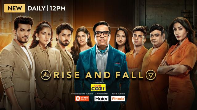 Rise and Fall 17th October 2025 (Grand Finale) Full Episode | Amazon MX Player poster image on Desi Tashan